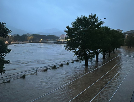 Esondazione fiume Bormida a Cairo Montenotte Esondazione fiume Bormida a Cairo Montenotte