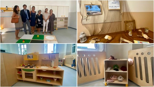 Savona, inaugurato l'asilo di via Brilla. Salgono a a 213 i posti disponibili nei nidi comunali Savona, inaugurato l'asilo di via Brilla. Salgono a a 213 i posti disponibili nei nidi comunali