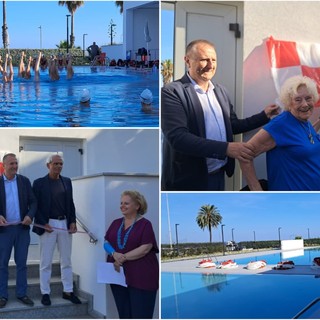 Savona, taglio del nastro per il nuovo lotto della piscina Zanelli: "Struttura moderna, pensata per lo sport di base e per quello di alto livello" (FOTO) Savona, taglio del nastro per il nuovo lotto della piscina Zanelli: "Struttura moderna, pensata per lo sport di base e per quello di alto livello" (FOTO)