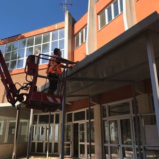 Andora: inizio dei lavori nelle scuole a rischio crollo di via Cavour