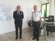 Il presidente della Provincia Pierangelo Olivieri incontra il colonnello Salvatore Salvo, nuovo comandante della Guardia di Finanza di Savona