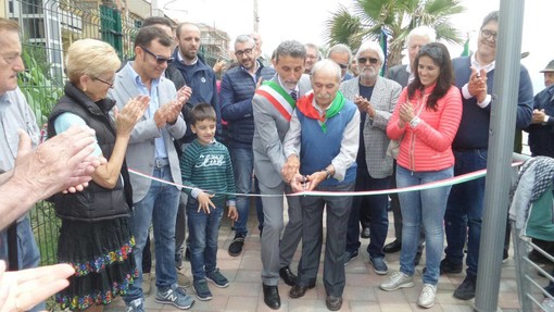 Pietra Ligure: inaugurata la passeggiata di ponente . Valeriani "Le intenzioni quelle di proseguire fino a Loano" Pietra Ligure: inaugurata la passeggiata di ponente . Valeriani "Le intenzioni quelle di proseguire fino a Loano"