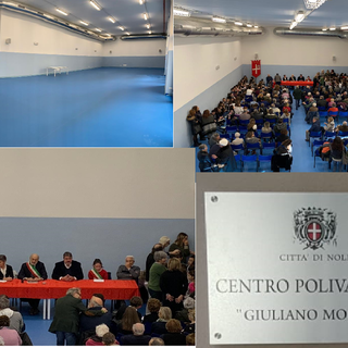 Noli inaugura la nuova palestra attigua alle scuole elementari "Gandoglia" Noli inaugura la nuova palestra attigua alle scuole elementari "Gandoglia"