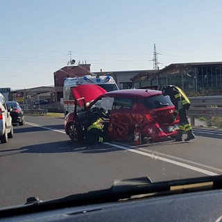 Incidente stradale a Cairo Montenotte: due feriti