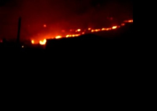 Cogoleto: incendio vicino a campeggio, divorati 2 ettari