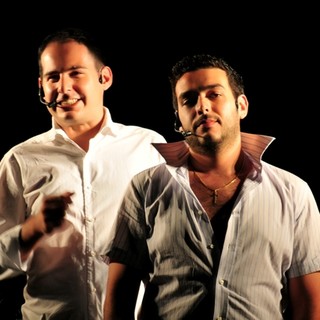 Il duo comico "I beoni"