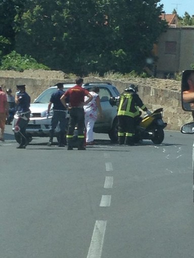 Albenga: grave scontro scooter-macchina, ennesimo incidente in Viale dell'Agricoltura
