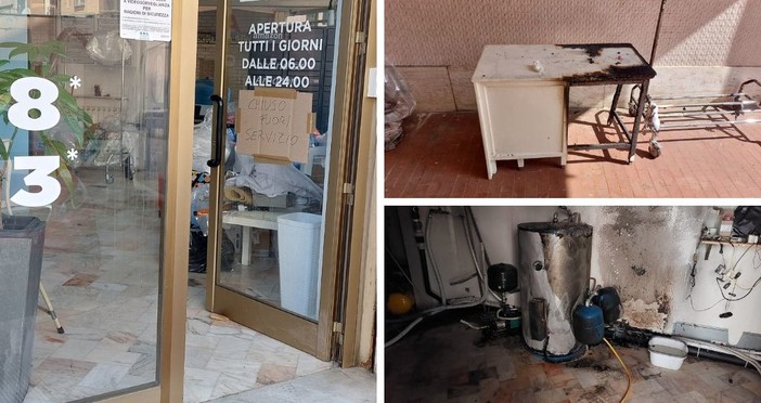 Fulmine colpisce la linea telefonica e si innesca il rogo: in fiamme il retro della lavanderia self di via S. Lucia (FOTO) Fulmine colpisce la linea telefonica e si innesca il rogo: in fiamme il retro della lavanderia self di via S. Lucia (FOTO)