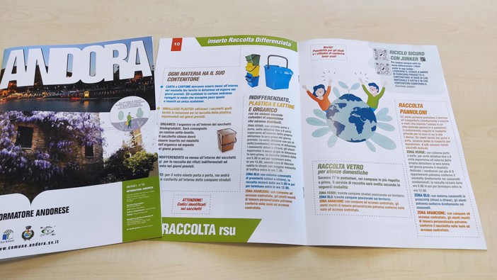 Andora, il nuovo servizio di raccolta differenziata  spiegato in un inserto dedicato de L’Informatore Andorese