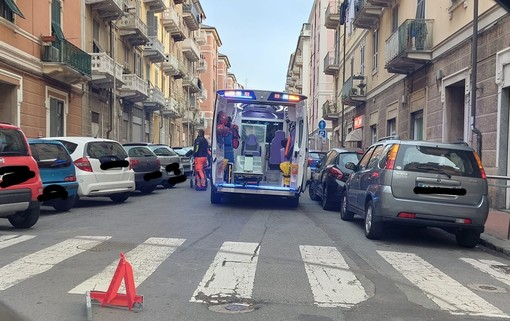 Scontro tra auto e moto a Savona: soccorsi mobilitati (FOTO)