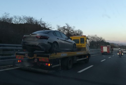 Incidente sulla A10 tra Spotorno e Savona: traffico in tilt