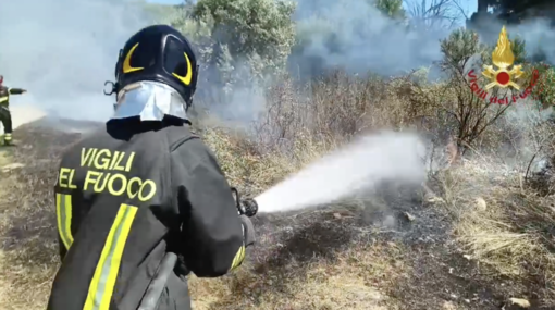 Albenga: incendio di vegetazione sopra Campochiesa, bruciata un’area di circa 400 mq (VIDEO) Albenga: incendio di vegetazione sopra Campochiesa, bruciata un’area di circa 400 mq (VIDEO)
