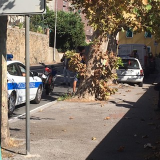 Incidente a Zinola: un ferito lieve