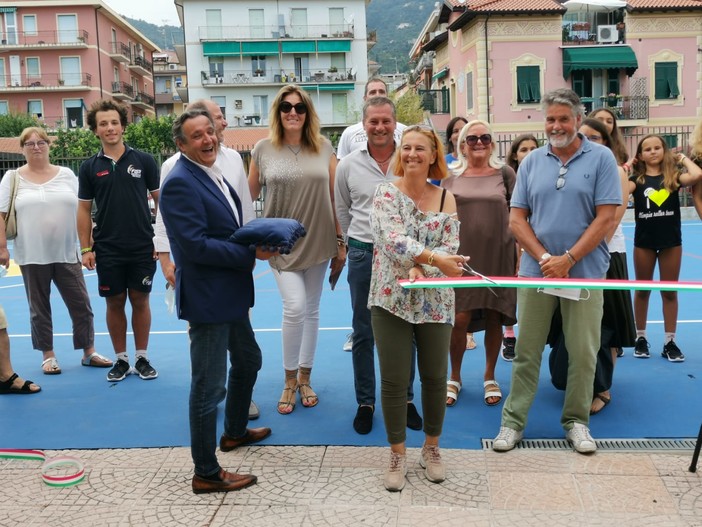 Alassio: nuova area ricreazione per l'Istituto Figlie di Maria Ausiliatrice