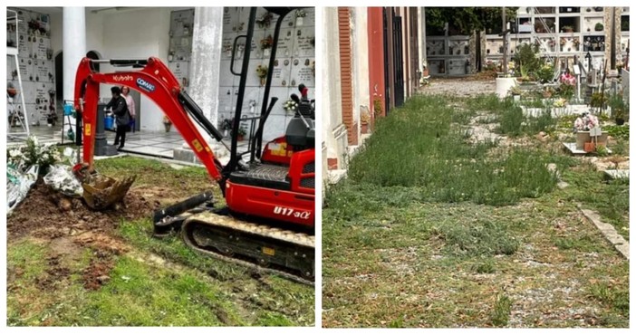 Albenga, Roberto Tomatis (FdI): "Vietato morire, loculi esauriti per tumulare i cari estinti" Albenga, Roberto Tomatis (FdI): "Vietato morire, loculi esauriti per tumulare i cari estinti"
