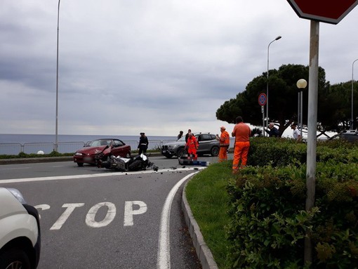 Incidente ieri a Celle Ligure, il motociclista racconta la sua versione dei fatti