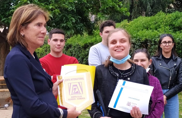 Zonta Club Alassio Albenga, a Lara Carofiglio la Borsa di Studio "Young Women in Public Affairs"