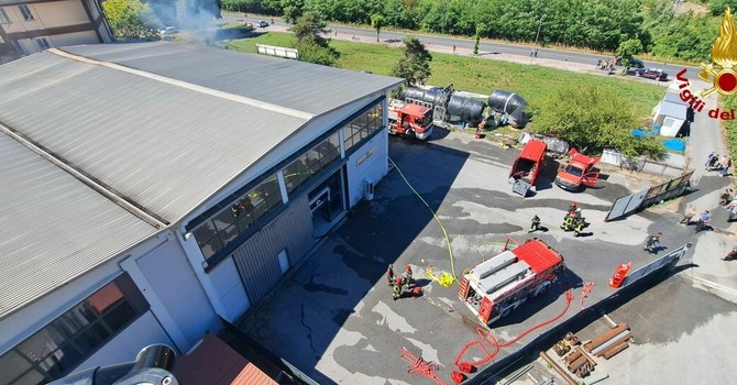 Incendio nel capannone di Marchisio Bici, aperto dalla Procura un fascicolo a carico di ignoti Incendio nel capannone di Marchisio Bici, aperto dalla Procura un fascicolo a carico di ignoti