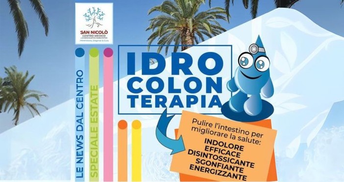 Idrocolonterapia, un toccasana per la salute: scoprilo in promozione al Centro Medico San Nicolò di Albisola Superiore Idrocolonterapia, un toccasana per la salute: scoprilo in promozione al Centro Medico San Nicolò di Albisola Superiore