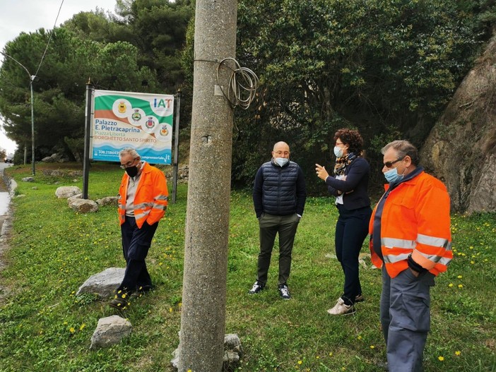 Alberi e palo elettrico a rischio: domattina lavori sul Capo di Santo Spirito Alberi e palo elettrico a rischio: domattina lavori sul Capo di Santo Spirito