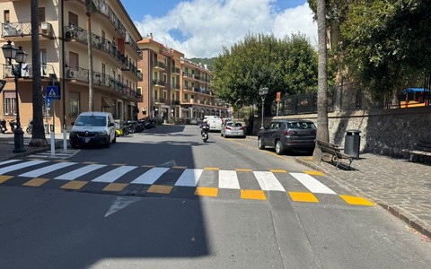 Alassio rinnova la segnaletica orizzontale in vista dell’estate