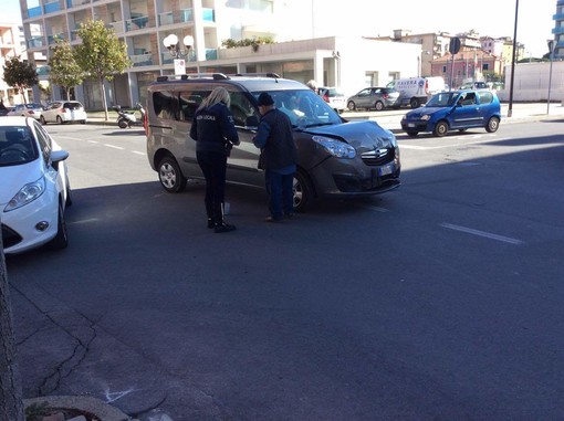 Incidente in via Nino Bixio ad Albenga