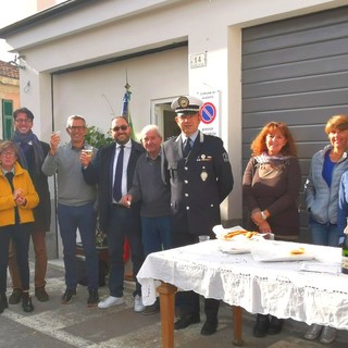 Alassio: inaugurato il nuovo ufficio della Polizia Municipale in frazione Moglio