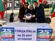 Albenga, festeggiato questa mattina in piazza del Popolo il 25° anniversario di Forza Italia