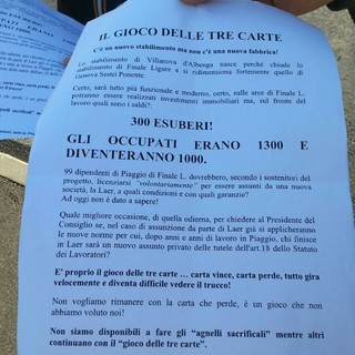 Inaugurazione nuova Piaggio a Villanova, comitato contro le esternalizzazioni: "Non è una festa, è il funerale di due stabilmenti" Inaugurazione nuova Piaggio a Villanova, comitato contro le esternalizzazioni: "Non è una festa, è il funerale di due stabilmenti"