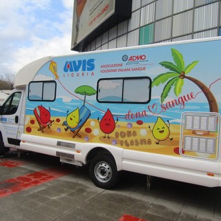 Savona, inaugurata la nuova autoemoteca, punto di prelievo mobile dell'Avis (FOTO e VIDEO) Savona, inaugurata la nuova autoemoteca, punto di prelievo mobile dell'Avis (FOTO e VIDEO)