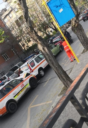 Cairo, tamponamento tra veicoli in corso Dante Alighieri Cairo, tamponamento tra veicoli in corso Dante Alighieri