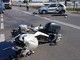 Auto contro moto in regione Rollo ad Albenga: centauro in codice rosso al Santa Corona (FOTO e VIDEO)