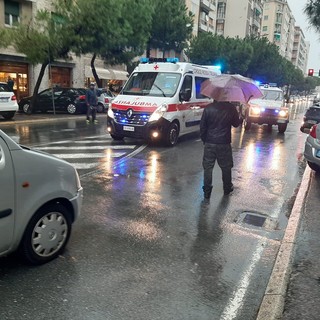 Persona investita in corso Tardy e Benech a Savona