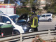 Borgio Verezzi, auto scontra un furgone sull'Aurelia: due feriti non gravi, traffico in tilt (FOTO)