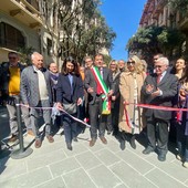 L'inaugurazione del tratto centrale di Corso Italia