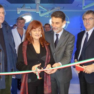 Inaugurazione nuovo blocco operatorio di Pietra Ligure, Neirotti:"Primo passo per il nuovo S. Corona"