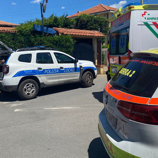 Incidente tra Leca d'Albenga e Campochiesa: un uomo ricoverato in gravi condizioni al Santa Corona (FOTO)