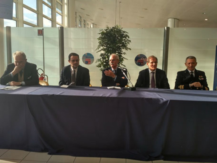 Da sinistra: Luciano Pasquale, Enrico Maria Puja, Franco Visco, Paolo Emilio Signorini, Giovanni Pettorino