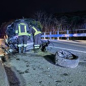 Incidente stradale sulla via Aurelia tra Albenga e Alassio: Vigili del fuoco in azione (FOTO)