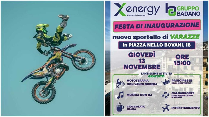Grande festa a Varazze per l’inaugurazione del nuovo sportello Xenergy – Gruppo Badano Grande festa a Varazze per l’inaugurazione del nuovo sportello Xenergy – Gruppo Badano
