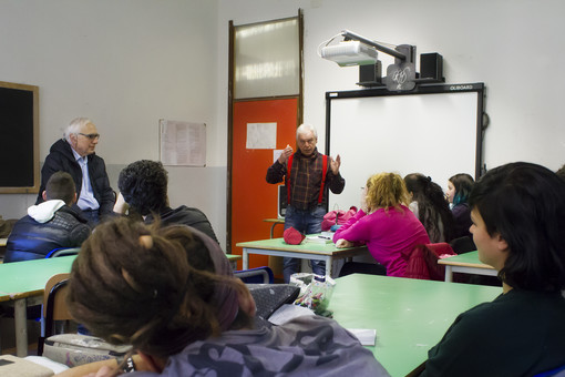 Finale Ligure: incontro dell'Anpi all'Ipsia Finale Ligure: incontro dell'Anpi all'Ipsia