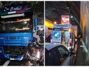 A10, scontro tra mezzi pesanti in galleria: traffico in tilt all'altezza di Albisola, disagi sulla via Aurelia (FOTO)