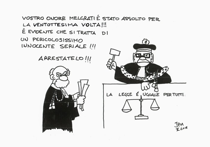 28ma assoluzione per Marco Melgrati: "Sono un innocente seriale!"