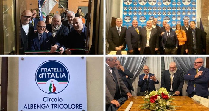 Inaugurata ad Albenga la nuova sede di Fratelli d’Italia Inaugurata ad Albenga la nuova sede di Fratelli d’Italia