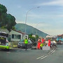 Auto travolge un ottantenne sull'Aurelia a Ceriale Auto travolge un ottantenne sull'Aurelia a Ceriale