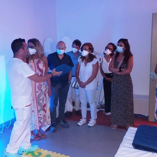 All'istituto Medico Pedagogico di Borghetto inaugurata la prima stanza multisensoriale "Qua la mano" (FOTO)