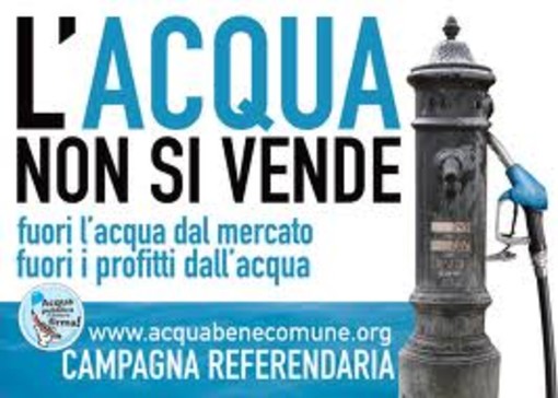 Sindaci pro acqua pubblica, iniziativa in provincia Sindaci pro acqua pubblica, iniziativa in provincia