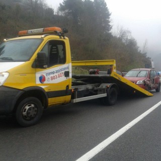 Incidente sull'Aurelia bis tra Villanova e Alassio