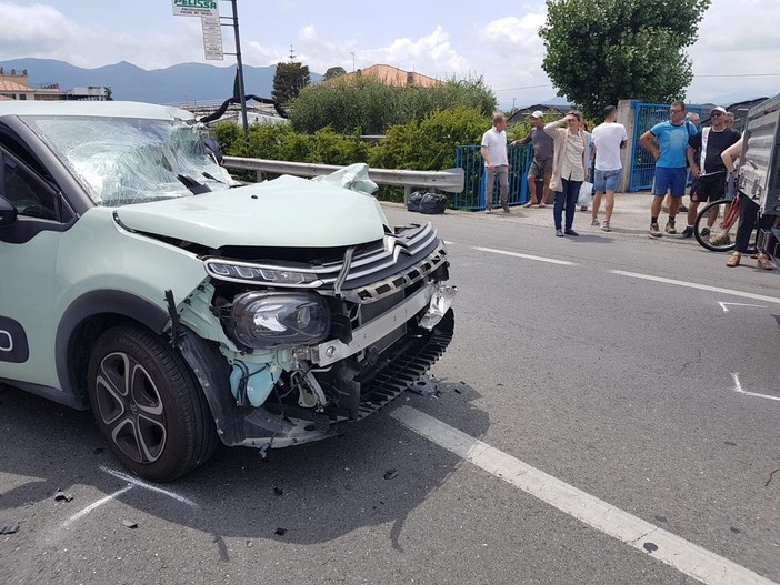 Incidente sull'Aurelia tra Albenga e Ceriale: riapre il traffico a senso unico alternato Incidente sull'Aurelia tra Albenga e Ceriale: riapre il traffico a senso unico alternato