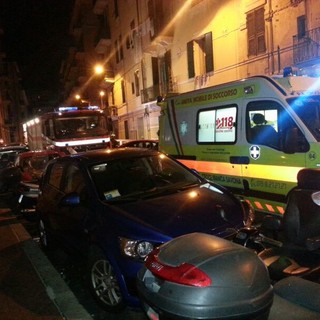 Immagini dell'incendio